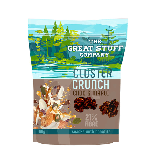 Cluster Crunch - Almond Double Choc - with Protein Crispies & Cocoa nibs