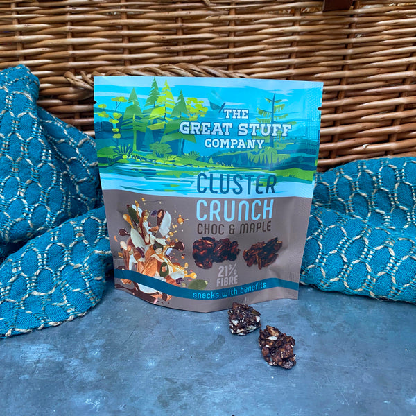 Cluster Crunch - Almond Double Choc - with Protein Crispies & Cocoa nibs