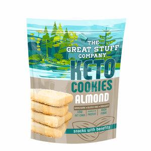 Keto Cookies - Original Almond - 90g pouch - NEW!