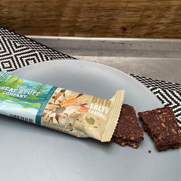 Baked Keto Bar - Salty Caramel - 12 x 40g bars - NEW!