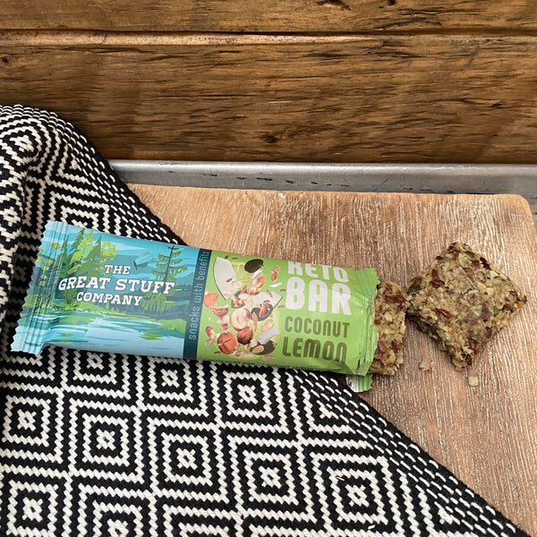 Baked Keto Bar - Hazel & Coconut Lemon - NEW!