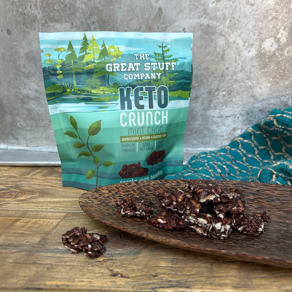 Keto Crunch - Mint Choc & Brazil Nuts - 60g pouch