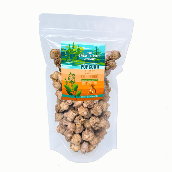 Sweet Cinnamon Popcorn with maple syrup - 35g pouch