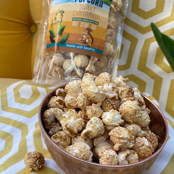 Sweet Cinnamon Popcorn with maple syrup - 35g pouch