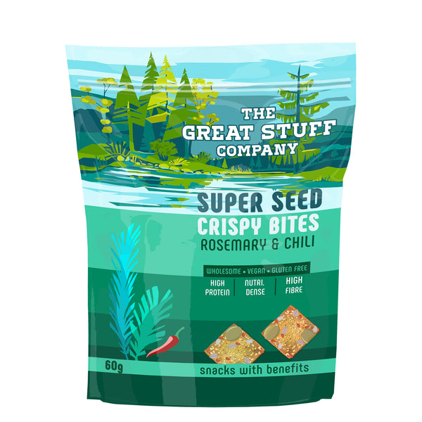 Super Seed Bites Selection Box - 3 Flavours - 10 x 60g bags - Gluten Free